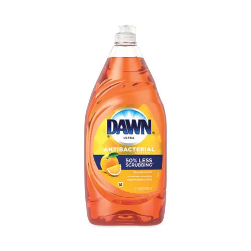 Ultra Antibacterial Dishwashing Liquid, Orange Scent, 38 Oz Bottle, 8-Carton 1
