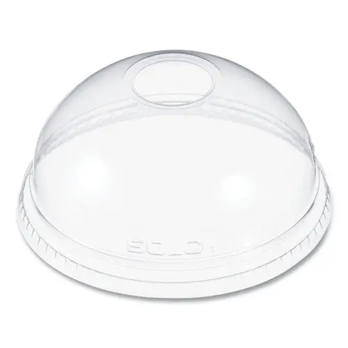 Ultra Clear Dome Cold Cup Lids F-16-24 Oz Cups, Pet, 1000-Carton 1