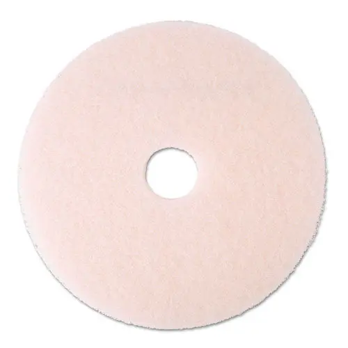 Ultra High-Speed Eraser Floor Burnishing Pad 3600, 20" Diameter, Pink, 5-Carton 1