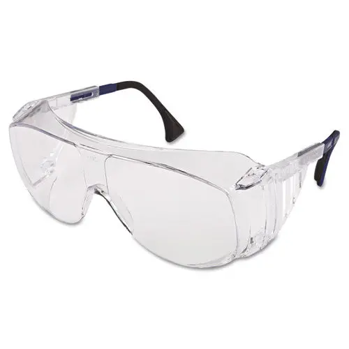 Ultraspec 2001 Otg Safety Eyewear, Clear-Black Frame, Clear Lens 1