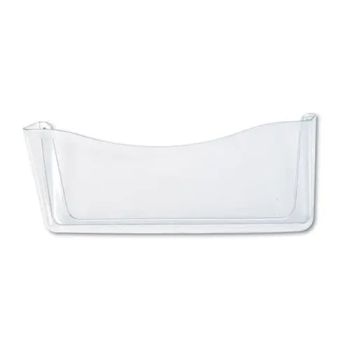 Unbreakable Single Pocket Wall File, Legal, Clear 1