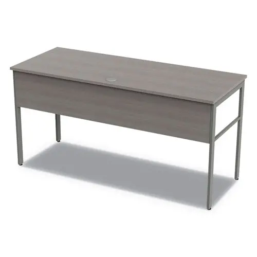 Urban Desk Workstation, 59W X 23.75D X 29.5H, Ash 1