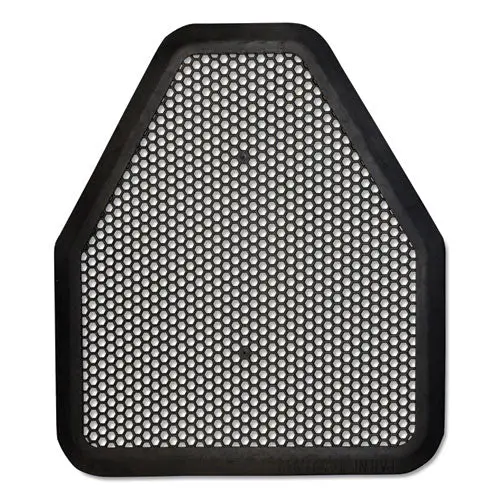Urinal Mat, 20.75 X 18.5, Black, 6-Carton 1