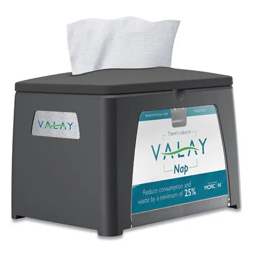 Valay Table Top Napkin Dispenser, 6.5 X 8.4 X 6.3, Black 1
