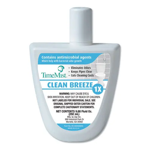 Virtual Janitor Refill, 10.5 Oz Bottle, Clean And Fresh, 12-Carton 1