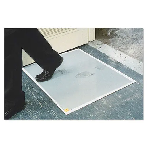 Walk-N-Clean Dirt Grabber Mat 60-Sheet Refill Pad, 30 X 24, Gray 1