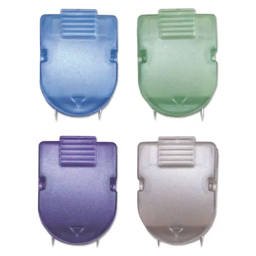 Wall Clips For Fabric Panels, 40 Sheets, Assorted Metallic Colors, 20-Box 1