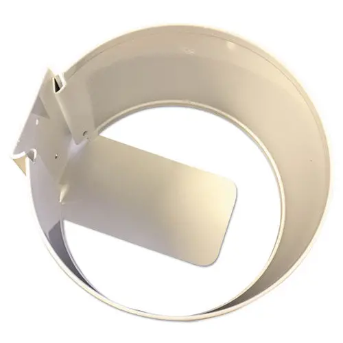 Wall Mount Holder, 6" X 6" X 4", White 1