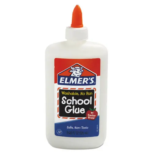Washable School Glue, 7.63 Oz, Dries Clear 1