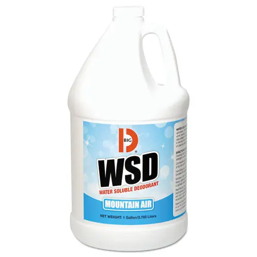 Water-Soluble Deodorant, Mountain Air, 1 Gal, 4-Carton 1