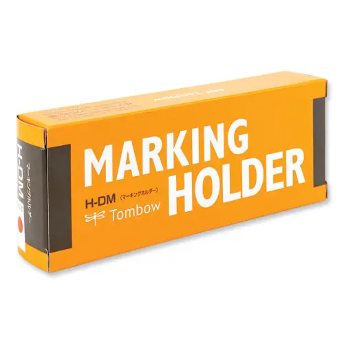 Wax-Based Marking Pencil, 4.4 Mm, Red Wax, Navy Blue Barrel, 10/Box 1