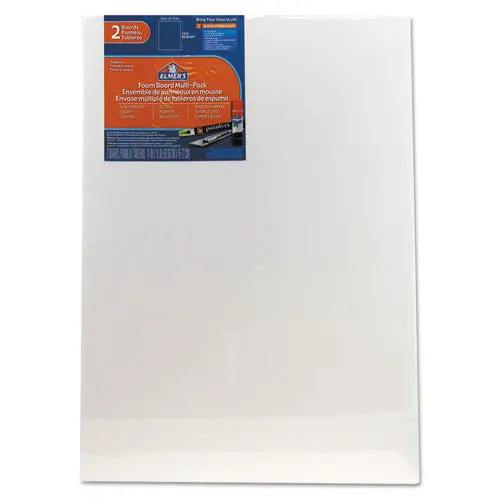 White Pre-Cut Foam Board Multi-Packs, 18 X 24, 2/Pack 1