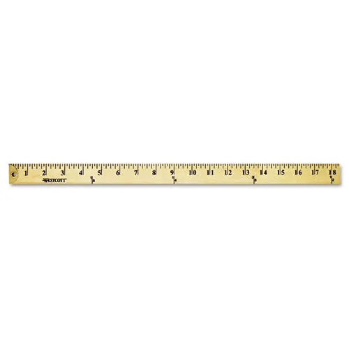 Wood Yardstick With Metal Ends, 36" 1