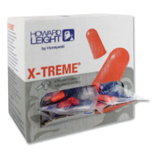 X-Treme Corded Disposable Earplugs, Corded, One Size Fits Most, 32 Db, Orange, 1,000/Carton 1