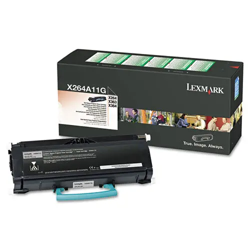 X264a11g Return Program Toner, 3500 Page-Yield, Black 1