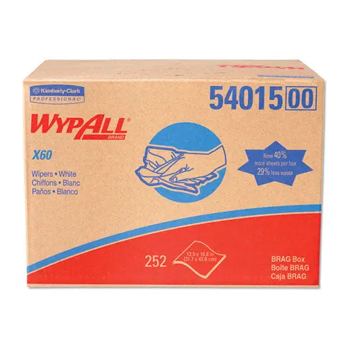 X60 Cloths, 16.8" X 12 1-2", 252-Carton 1