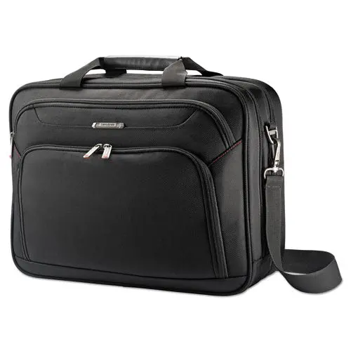 Xenon 3 Toploader Briefcase, 16.5" X 4.75" X 12.75", Polyester, Black 1