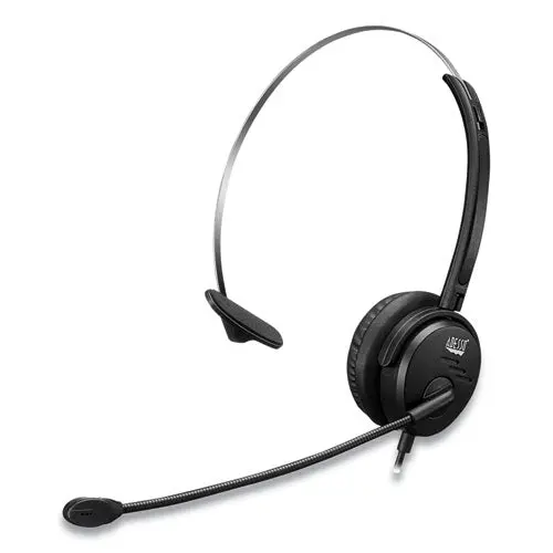 Xtream P1 Usb Wired Multimedia Headset With Microphone, Monaural Over The Head, Black 1