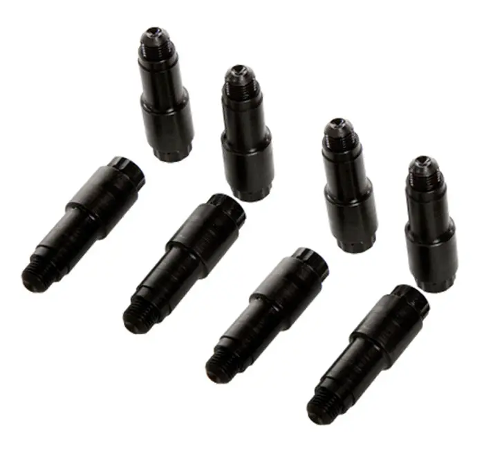 Air Flow Research Adjusting Nuts – 8-Pack, 7/16" X 2.100" Thread Length 1