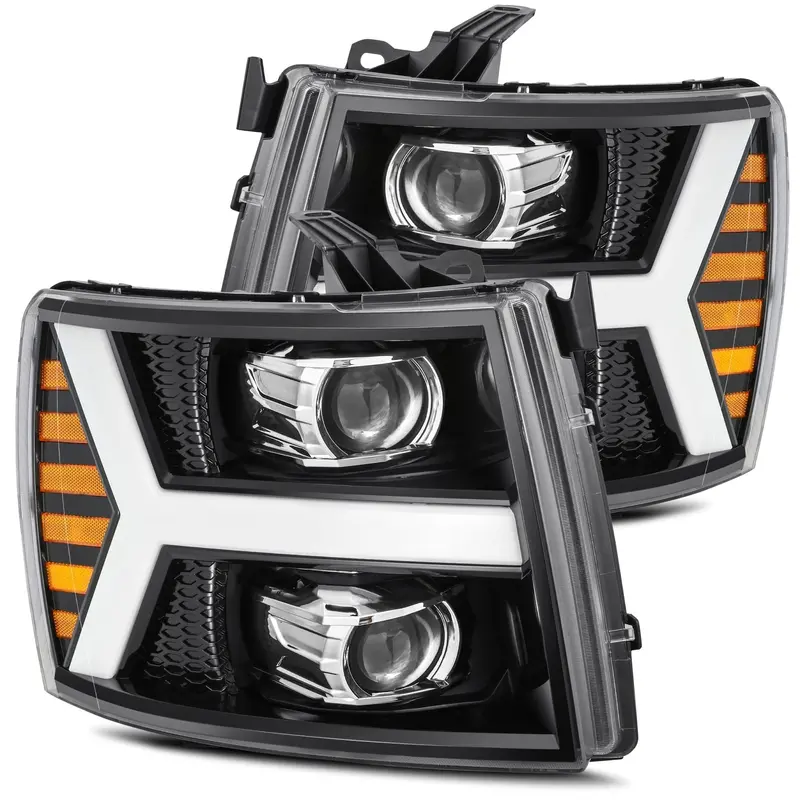 Alpharex 880223 Luxx-Series Projector Headlights – Led-Ready, Oem-Style Fit 1