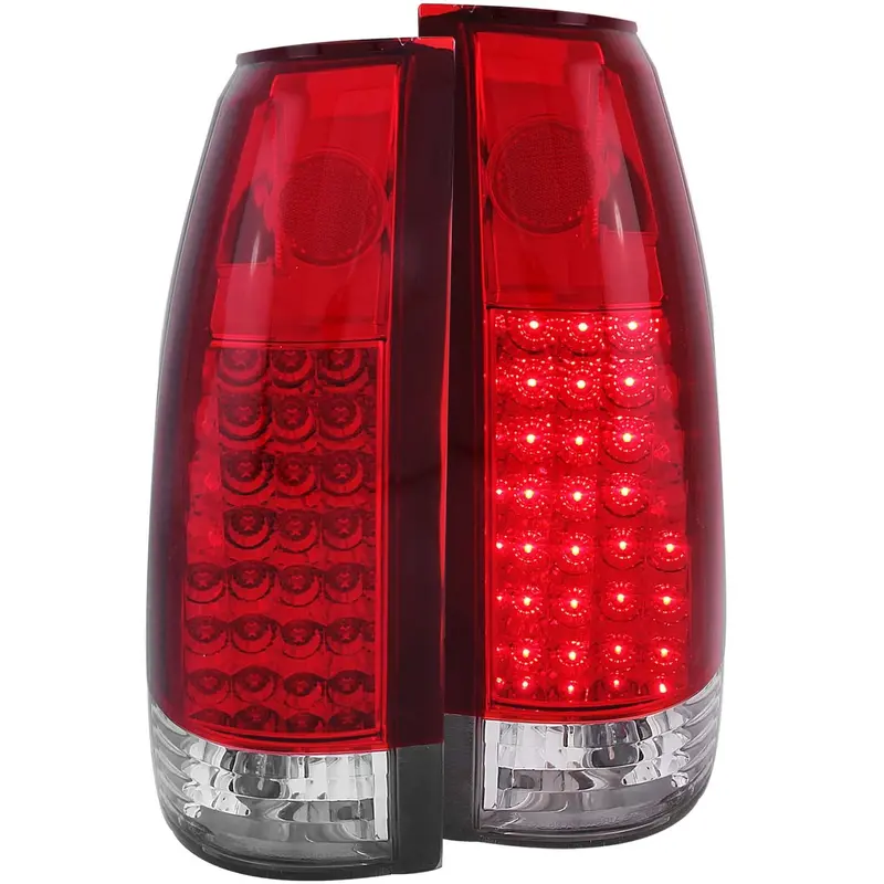 Anzo Usa 311004 Led Tail Light Assembly – Red/Clear Lens, G2 Series, Sold As Pair 1