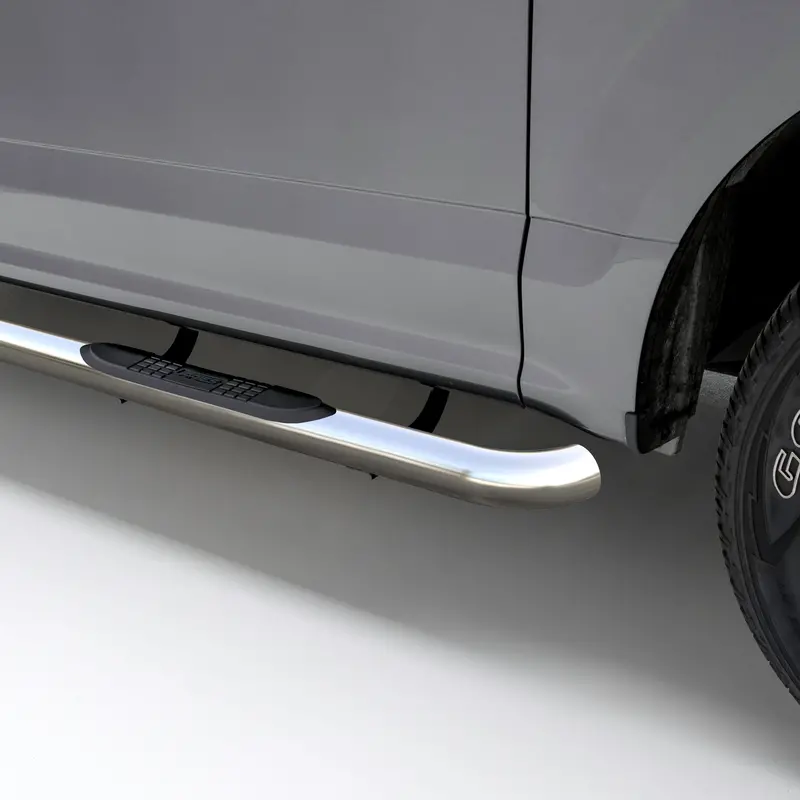 Aries Polished Stainless Steel Side Steps – 3-Inch Round Bars For Chevrolet Equinox & Gmc Terrain 1