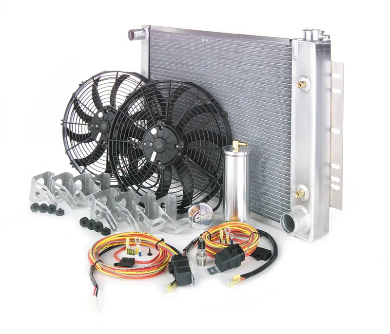 Be Cool Factory-Fit Radiator Module – Polished Aluminum For Classic A-Body Mopars 1