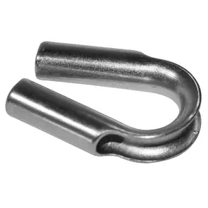 Bulldog Winch Stainless Steel Tube Thimble For 10Mm Synthetic Rope – Model 20093 1