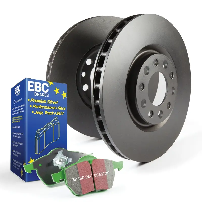 Ebc Greenstuff 2000 Brake Kit – S11 Series With Rk Drilled Rotors For Daily & Track Use 1