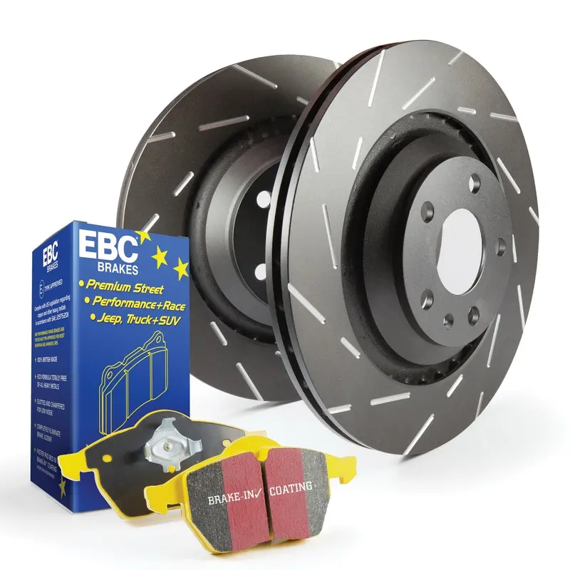 Ebc Yellowstuff Brake Kit With Usr Rotors – S9 Series Track-Focused Package 1