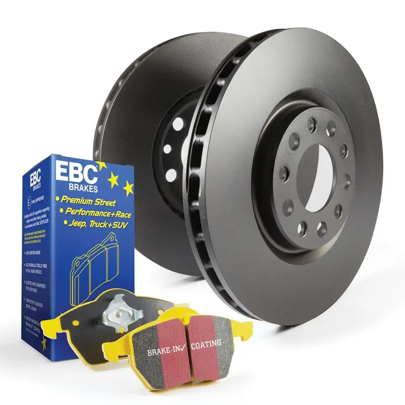 Ebc Yellowstuff Performance Brake Kit With Rk Drilled Rotors (S13Kf1684) 1