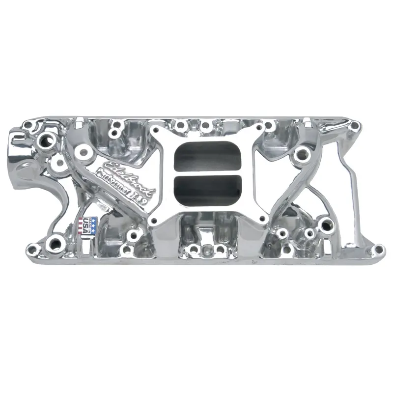 Edelbrock 21211 Performer Intake Manifold – Carbureted, For Ford 260–302 Small-Block V8 Engines 1