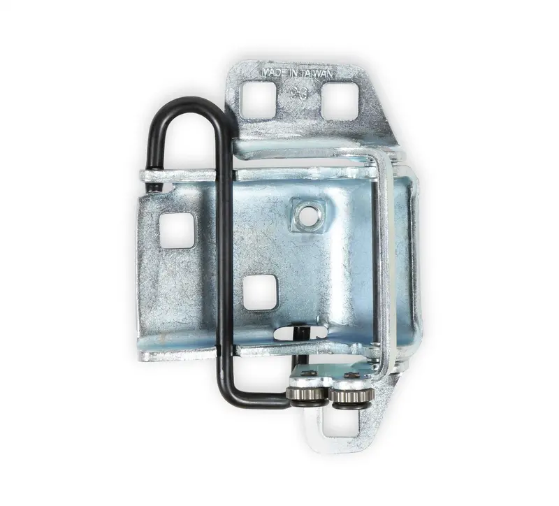 Holley Classic Truck Upper Left Door Hinge – Steel, Silver Finish – Model 04-282 1
