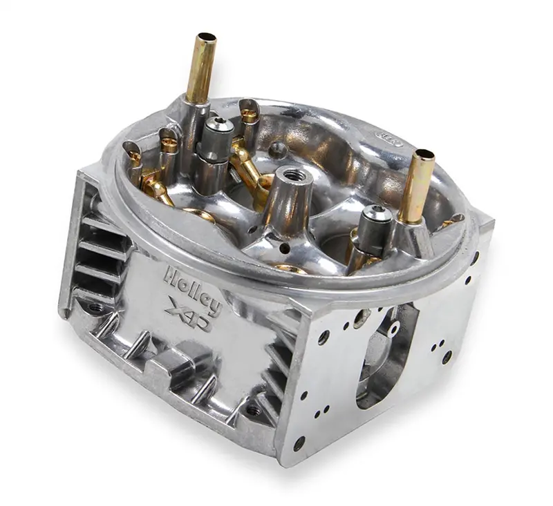 Holley Ultra Xp Main Body Replacement – 750 Cfm Carburetor Core, Polished Aluminum Finish – Part #134-313 1