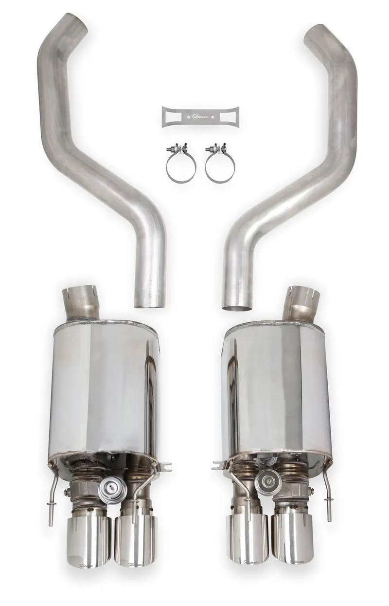 Hooker Blackheart Axle-Back Exhaust System – Stainless Steel (70401329-Rhkr) 1