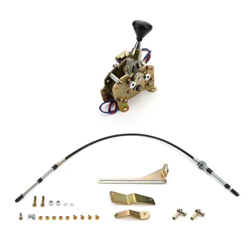 Lokar Es6R80Hmb Chrome Manual Shifter For Ford 6R80 Transmissions — 4-Inch Straight Lever 1