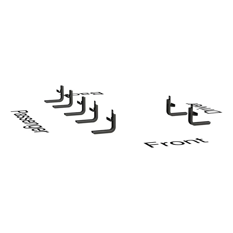 Luverne Van Grip Step Mounting Brackets – Heavy-Duty Steel Support Hardware (400744) 1