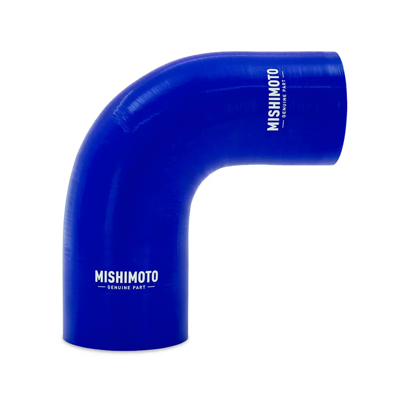 Mishimoto 90° Silicone Transition Coupler — 2.50" To 2.75" Blue Hose Adapter For Cooling Systems 1