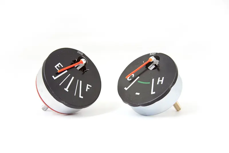 Omix-Ada Fuel And Temperature Gauge — Oem-Style Replacement For Vintage Jeeps 1