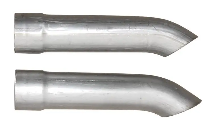 Pypes Pvd13 Downturn Exhaust Tips – 3" Diameter, Natural 409 Stainless Finish 1