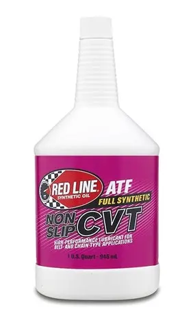 Red Line Non-Slip Synthetic Cvt Fluid — 1-Quart Bottle For Smooth, Reliable Transmission Operation 1