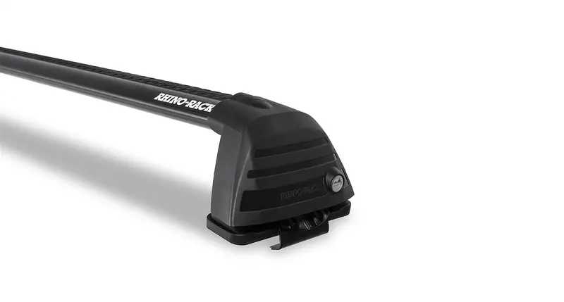 Rhino-Rack Rv0633B Vortex Roc25 Flush-Mount Roof Rack – Dual-Bar System In Black 1