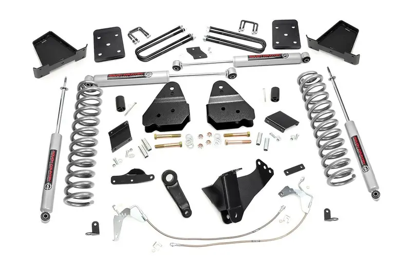 Rough Country 551.2 6" Lift Kit For 2015–2016 F-250 Diesel – No Overload Springs 1