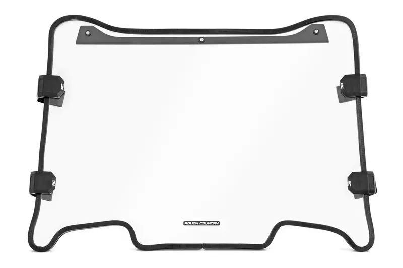 Rough Country Full Windshield Cover – Scratch-Resistant Protection For 2019–2021 Polaris Rzr Turbo S Models 1