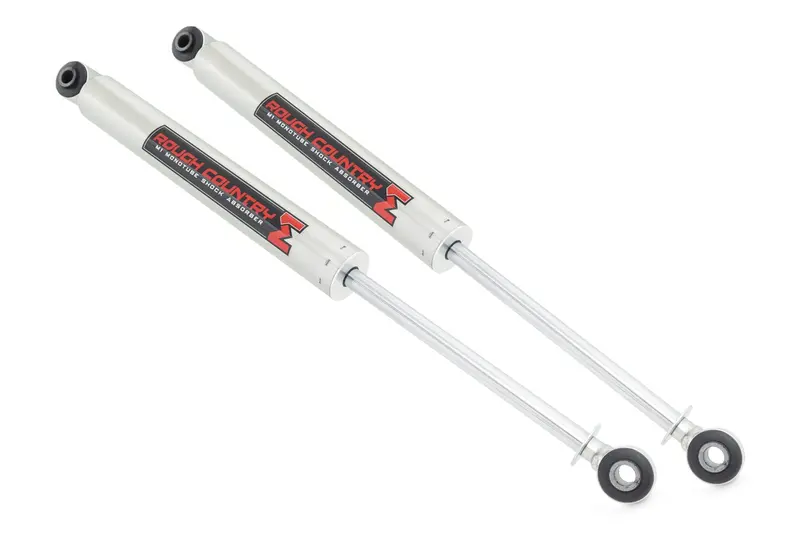 Rough Country M1 Monotube Rear Shock Set – 7.5–8" Lift, Chevy Suburban 2500 (2000–2010) (770744_V) 1