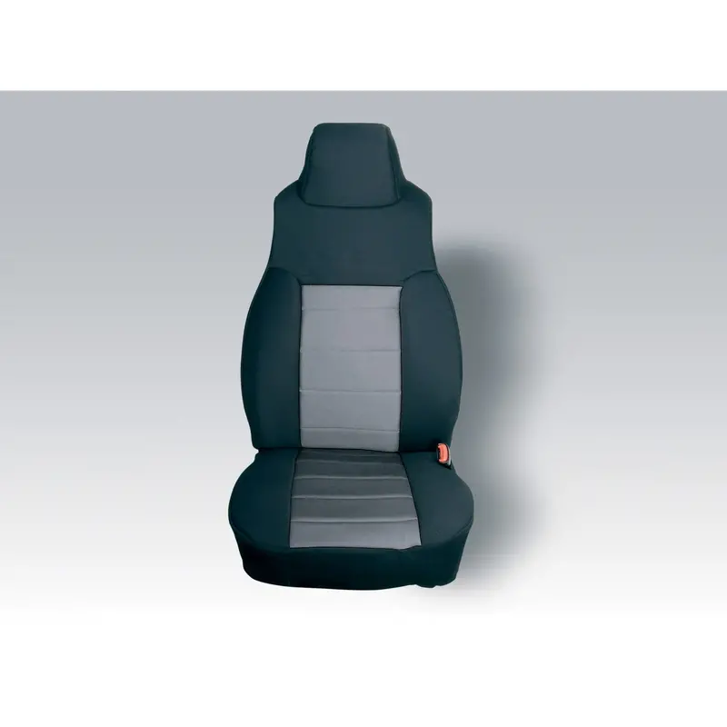 Rugged Ridge 13240.09 Custom-Fit Poly-Cotton Seat Covers – Gray, Sold As Pair 1