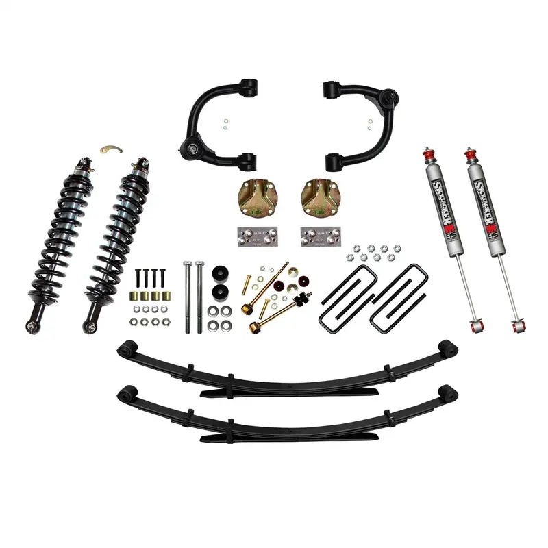 Skyjacker Tc530Umks 3In. Upper A-Arm; Coilovers; Rear Blocks/M95 Monotube Shocks 1