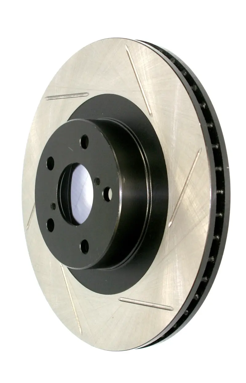 Stoptech 126.62015Sl Front Left Slotted Sport Brake Rotor 1