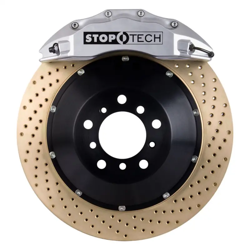 Stoptech Big Brake Kit – Two-Piece Front Rotors, High-Capacity Stopping Power 1