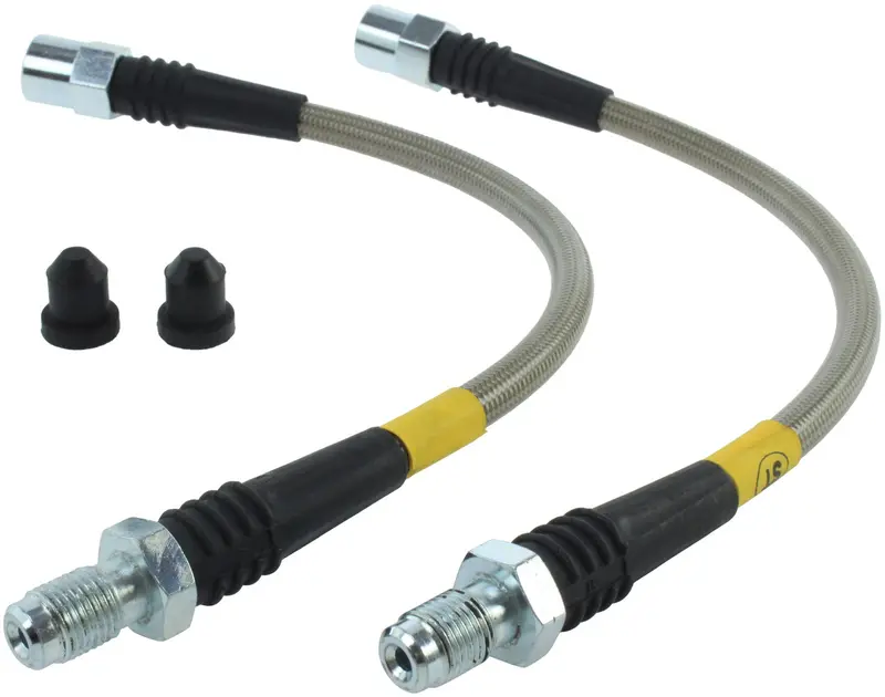 Stoptech Stainless Steel Brake Line Kit — Dot-Friendly Braided Lines For Improved Pedal Feel 1
